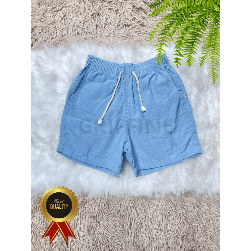 Short Infantil juvenil - Mauricinho Linho Premium - Menino Moda Praia Envio Imediato em Oferta na Shopee