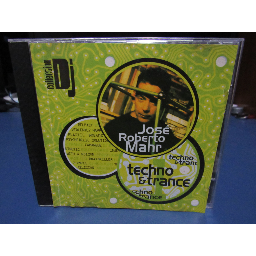 CD Jose Roberto Mahr Techno & Trance Dj Collection