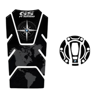 Adesivo 3d Protetor Tanque Bocal M66 Moto Bmw R1250 Gs Adv