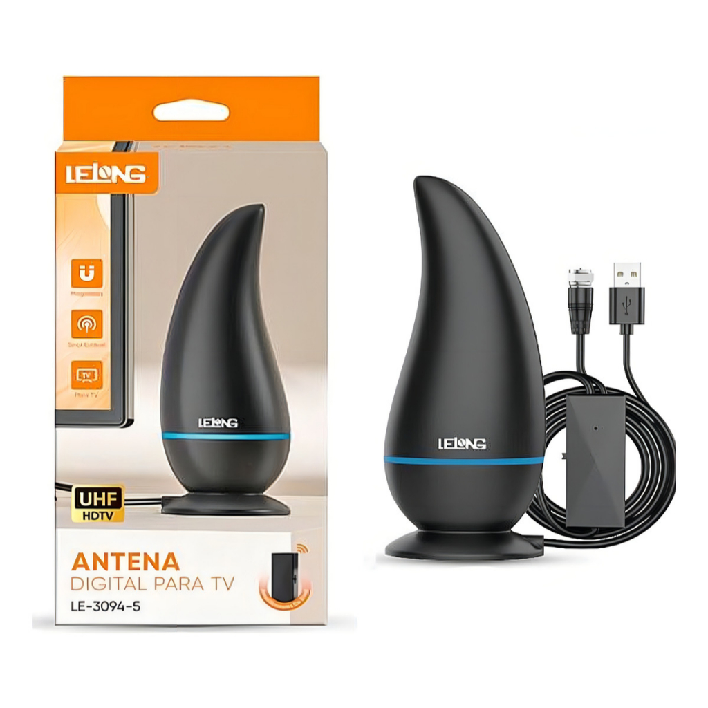 Antena Digital Magnética Para Tv Lelong Le-3094-5