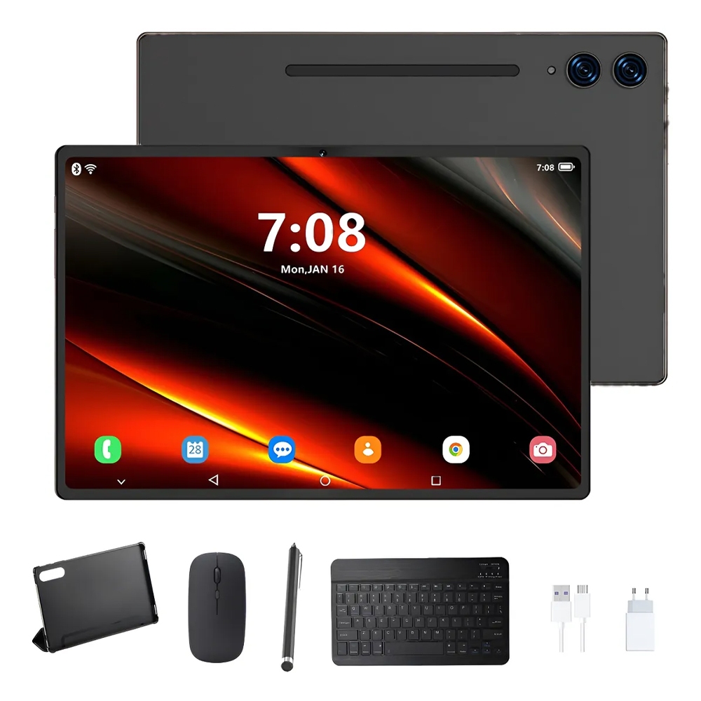 Tablet Bml A9 Android Ram 12gb+512gb Wifi 5g Polegadas Android 14.0 Caneta +Teclad+CAPA