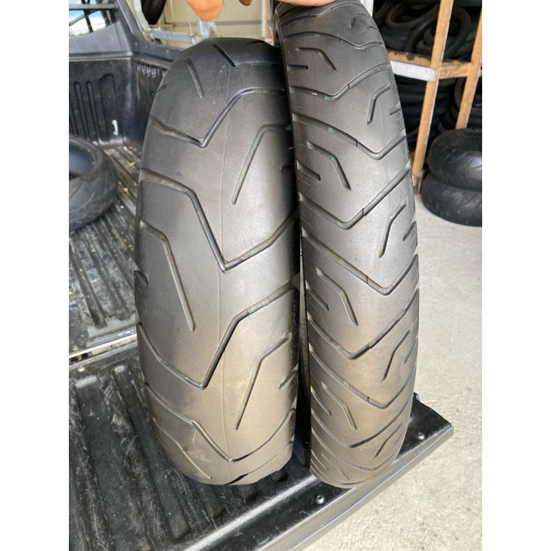 par 90/90/21 e 150/70/17 Bridgestone adventure 41r usados f800 Falcon xt660