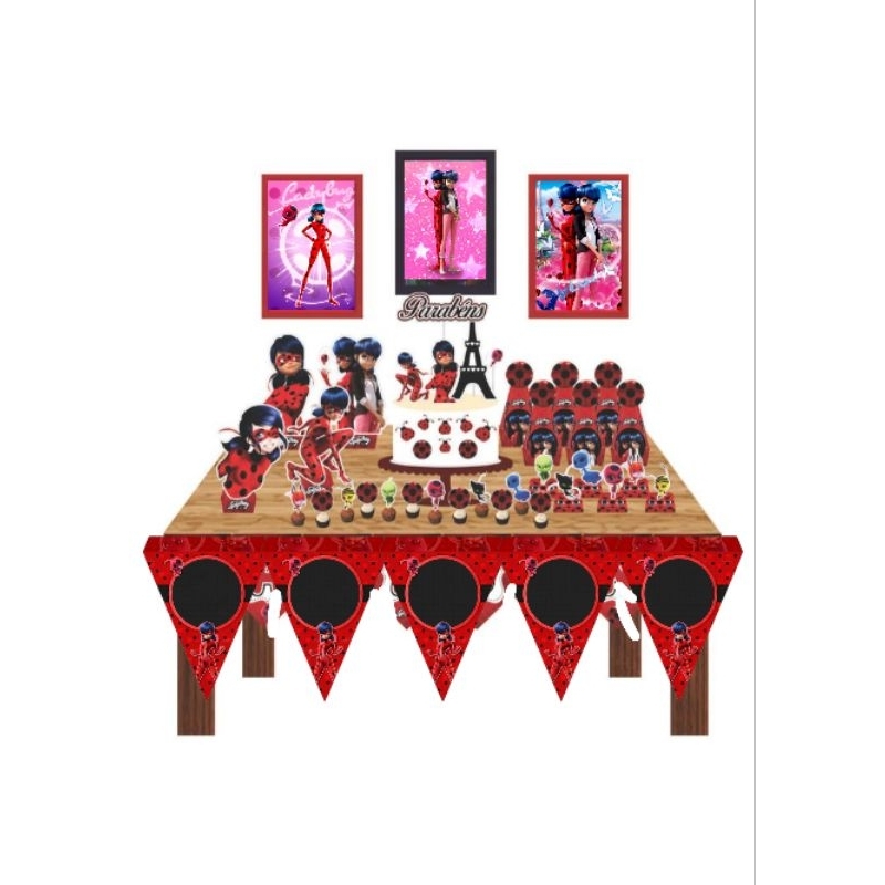 Decoração de Aniversário Ladybug - Comprar com Melhor Preço em Decoração