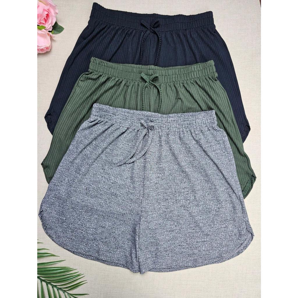 Kit 3 Shorts Femininos Plus Size G1 Canelado - Conforto, Estilo e Liberdade