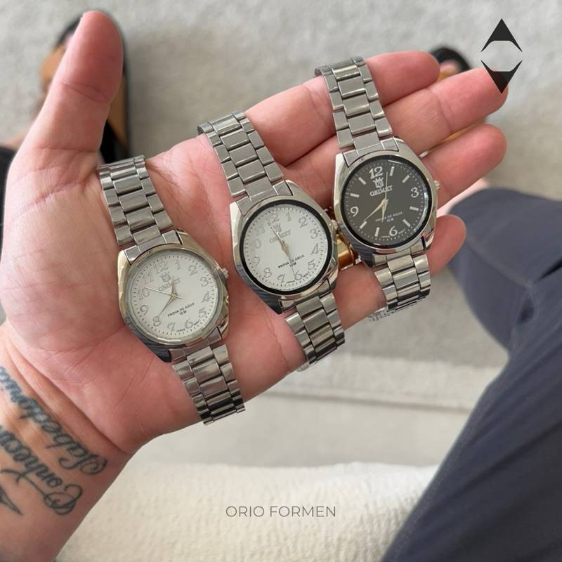 Relógio Moda Masculina ORIMET  Clássico Bateria 377  Quartzo Analógico Ajustável À Prova D’Água em Oferta na Shopee