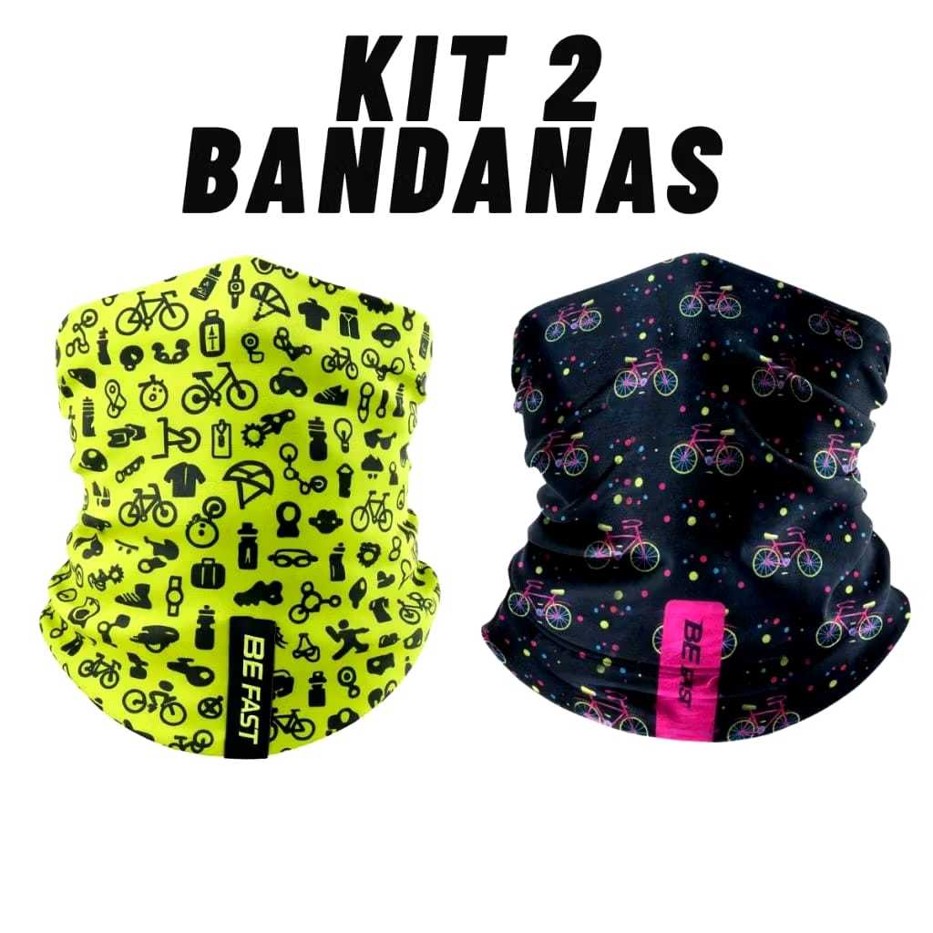 Bandana Ciclismo Running Unissex Bicicleta Corrida Tubular Balaclava Toca Proteção UV