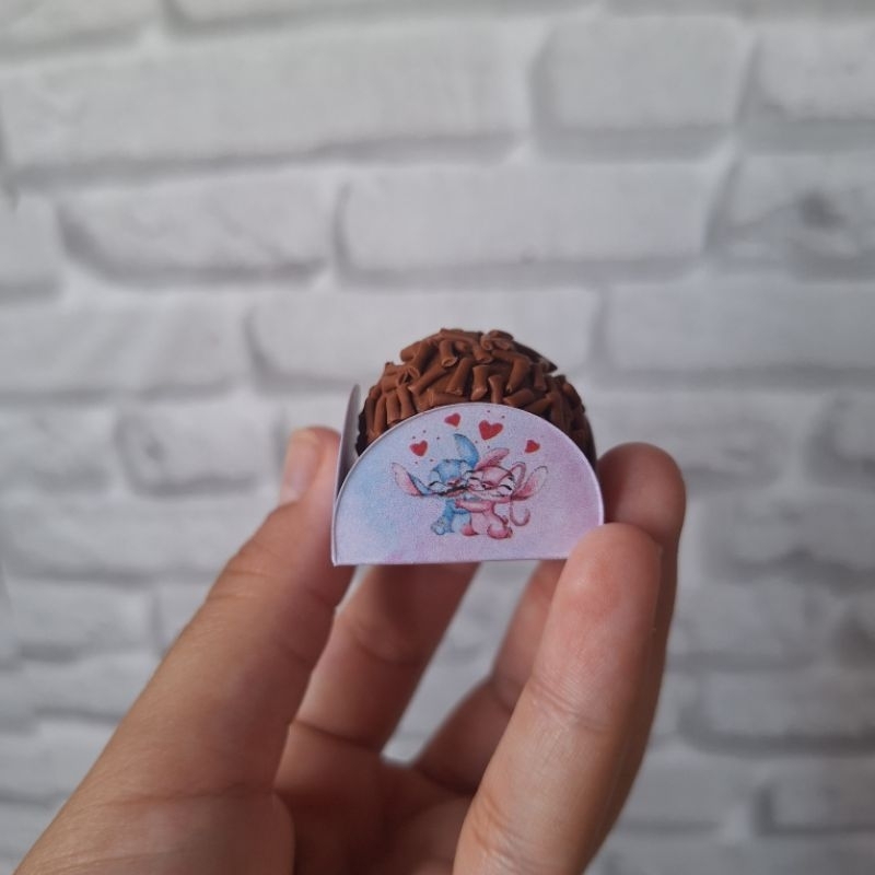 120 Forminhas Stitch e Angel Lilo Festa Infantil  Doces Cha de Bebe Lembrancinhas Personalizadas Festa Aniversário