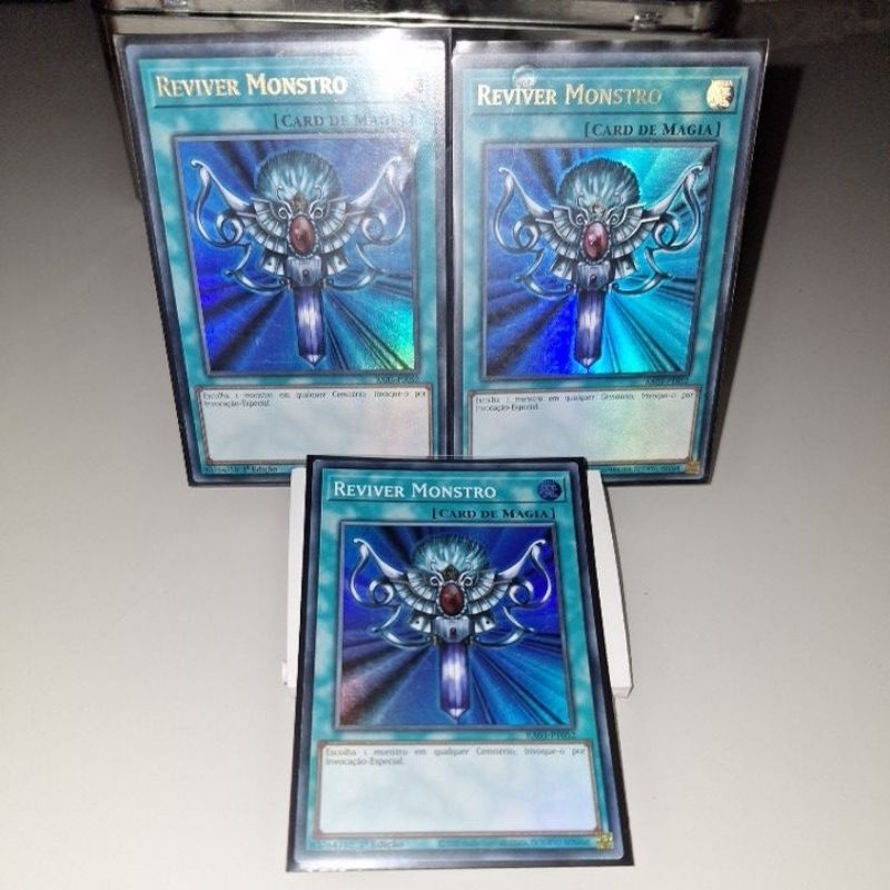 Reviver Monstro - Carta Original Raras e Comuns - Yu-Gi-Oh / Yugioh