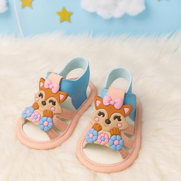 Sandália para Bebê Raposinha - Sandalinha Recém Nascido Menina em Oferta na Shopee