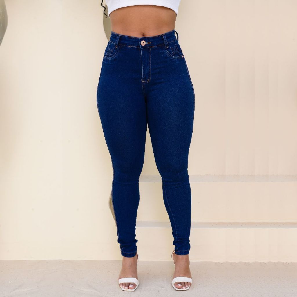Calça Com Cinta Lipo Modeladora Destroyer Feminina Premium