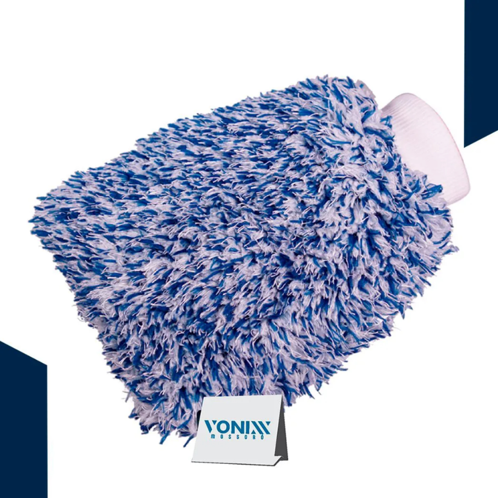Luva Microfibra para Lavagem Pré-Polimento Agressiva Vonixx em Oferta na Shopee