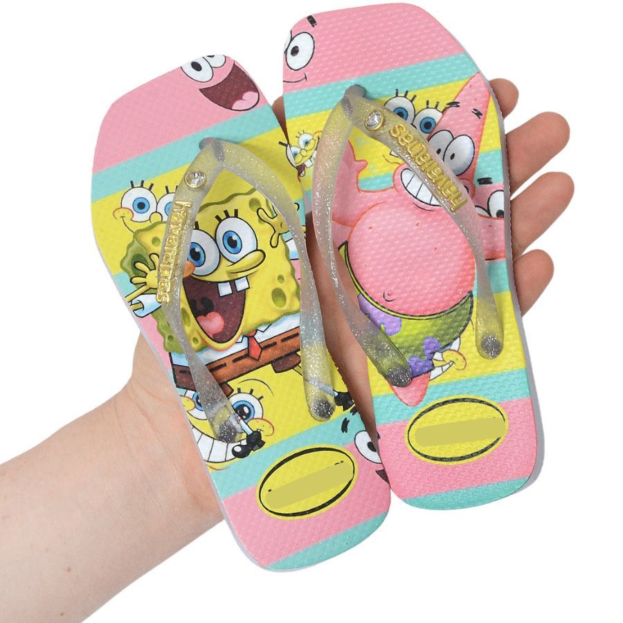 Chinelo Infantil Feminino Com Personagens Fofo Resistente e Confortavel. em Oferta na Shopee