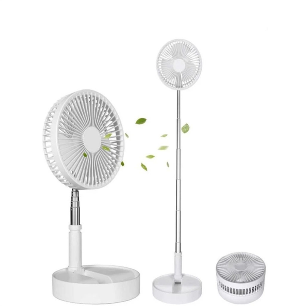 Ventilador Dobrável Portátil Piso Retrátil Usb Ajustável Adequado Para Escritório Ar Livre Viagens em Oferta na Shopee
