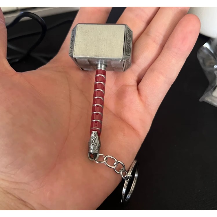 Chaveiros MARVEL de ALTA QUALIDADE - METAL/GRANDE - Thor, Homem de Ferro, Thanos, Capitão América, SpiderMan