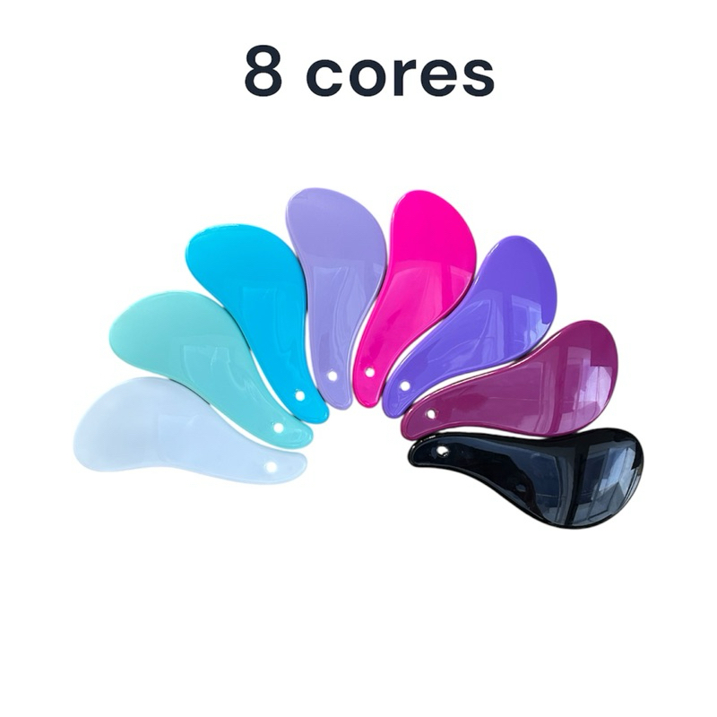 kit com 10 Escovas Mágica desembaraça antifrizz design moderno e anatômico presente brinde em Oferta na Shopee