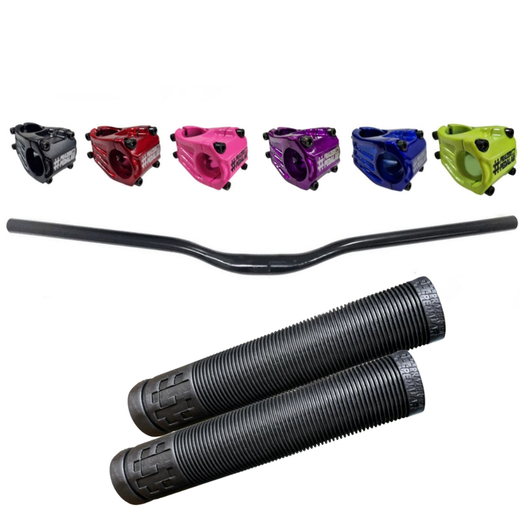 Kit Guidao Curvo Voador Wheeling + Mesa 45mm + Manoplas Entrega Rapida em Oferta na Shopee