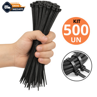 Abraçadeiras de Nylon 30cm Enforca Gato Cinta Plástica Alta Resistência Forte