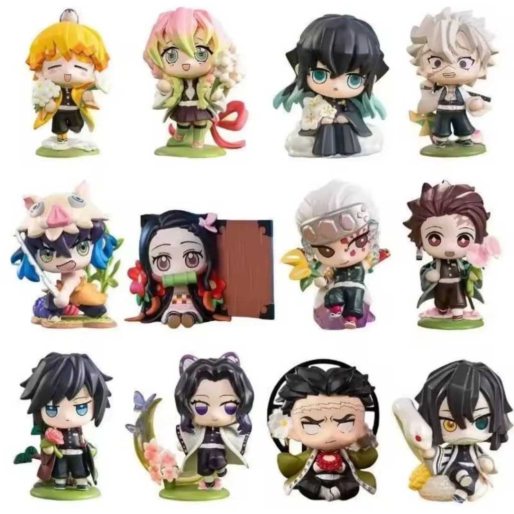 Demon Slayer Boneco Tanjiro Nezuko Inosuke Zenitsu Mitsuri Rengoku Tengen Tomioka Shinobu Tengen em Oferta na Shopee