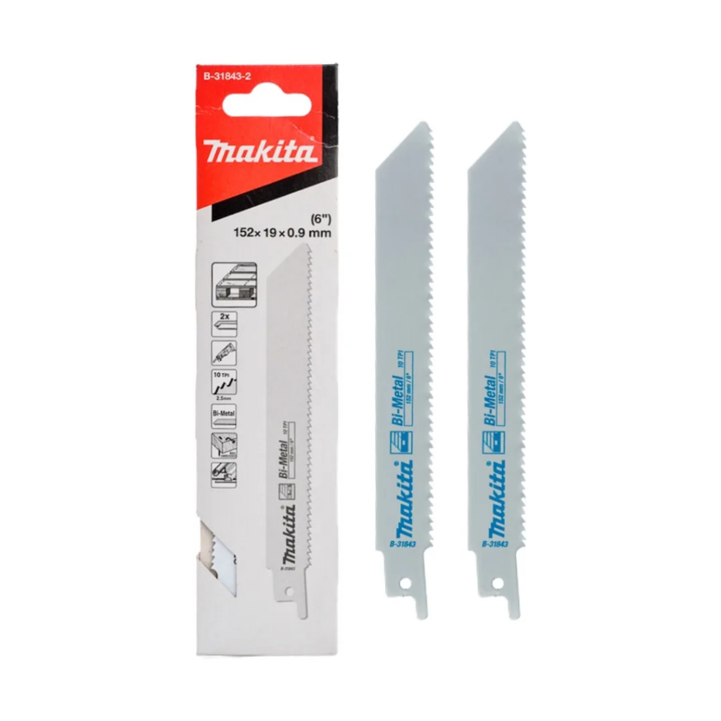 Kit 2 Lâmina De Serra Sabre P/ Madeira E Metal B-31843-2 Makita em Oferta na Shopee