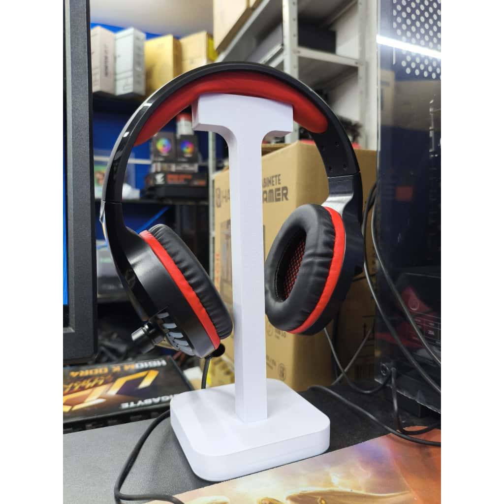 Suporte Headset Fone de ouvido Simples Basico minimalista Impressão 3D Filamento Basico Simples