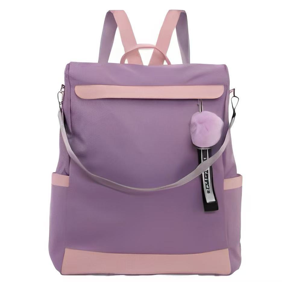 Mochila Feminina Anti-Furto CHAVEIRO ALEATÓRIO Impermeável Multiuso Transversal Tiracolo Casual em Oferta na Shopee