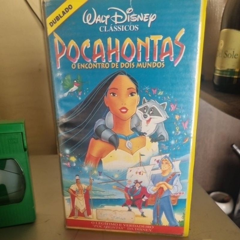 VHS Disney Clássicos – Pocahontas: O Encontro de Dois Mundos (1995) | Raro Dublado