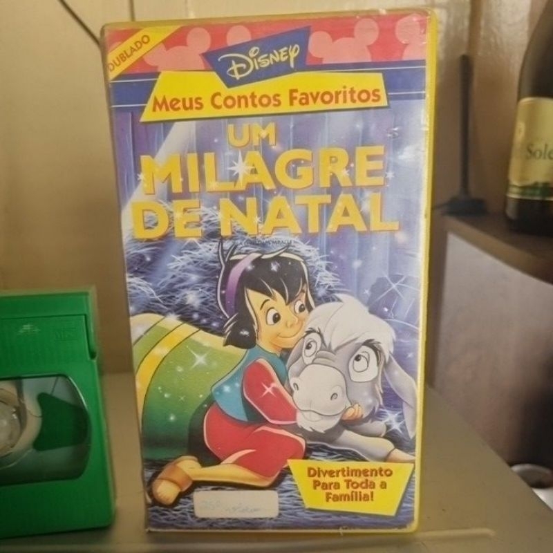VHS Disney – Meus Contos Favoritos: Um Milagre de Natal | Clássico Raro Dublado