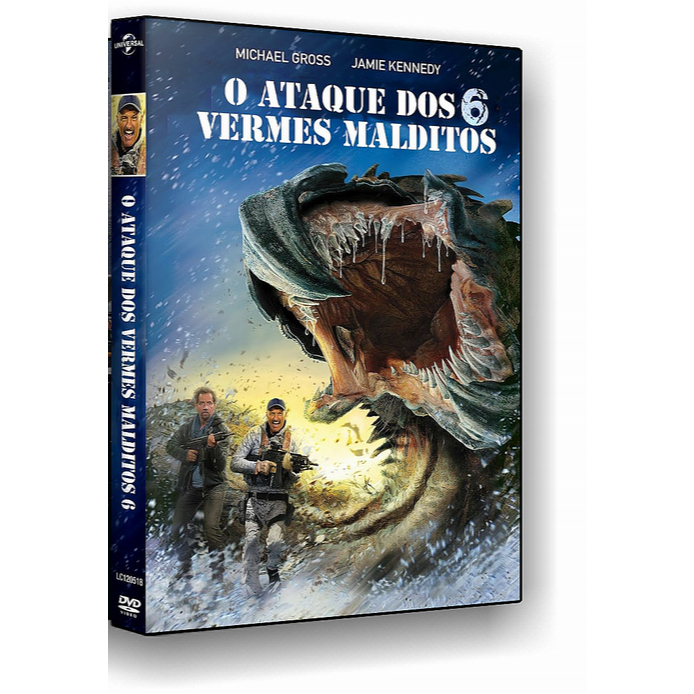 O Ataque dos Vermes Malditos 6 Um Dia Frio no Inferno (2018) DVD