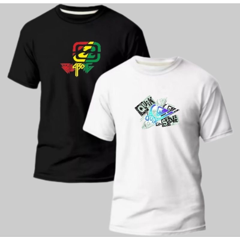 kit 2 Camisetas Premium algodão lançamento Streetwear surf praia Verão BILLABONG QUIKSILVER