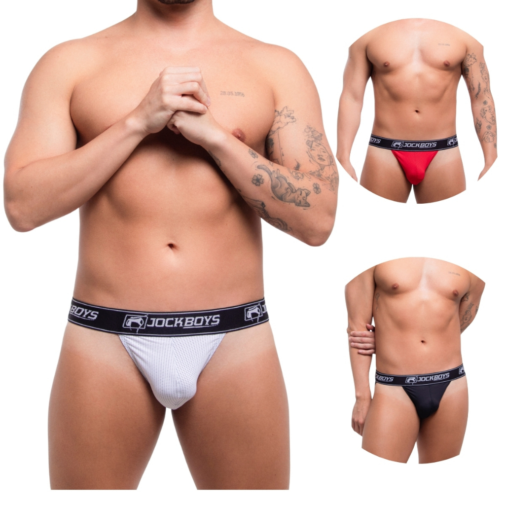 Jockstrap Masculina Dry Fit Jock Boys – Suporte para Treinos
