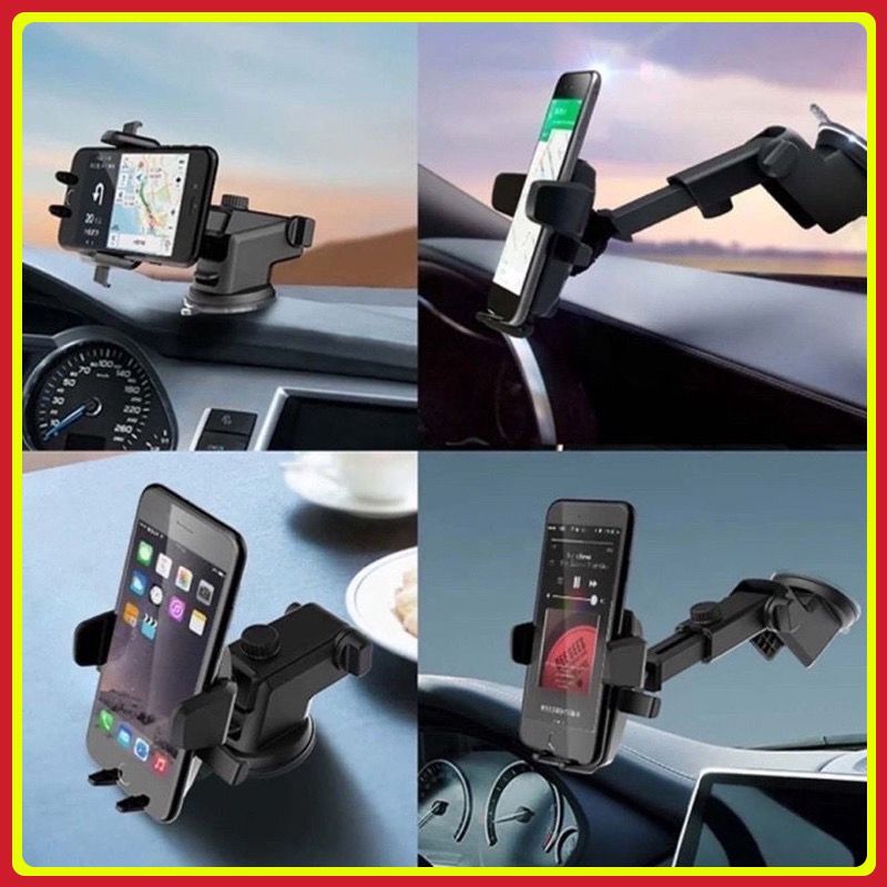 Suporte de Celular GPS Carro Resistente Ajuste Rotação 360 Base em Oferta na Shopee