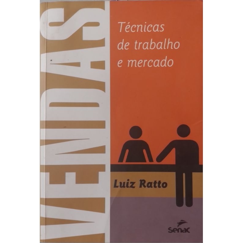 LIVRO - VENDAS TÉCNICAS DE TRABALHO E MERCADO