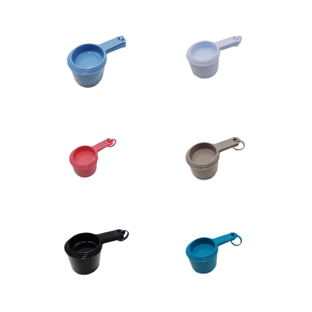 Kit 4 Medidor Profissional Colher E Xícara (60/80/120/240ml) Para Cozinhar Confeitar Delta