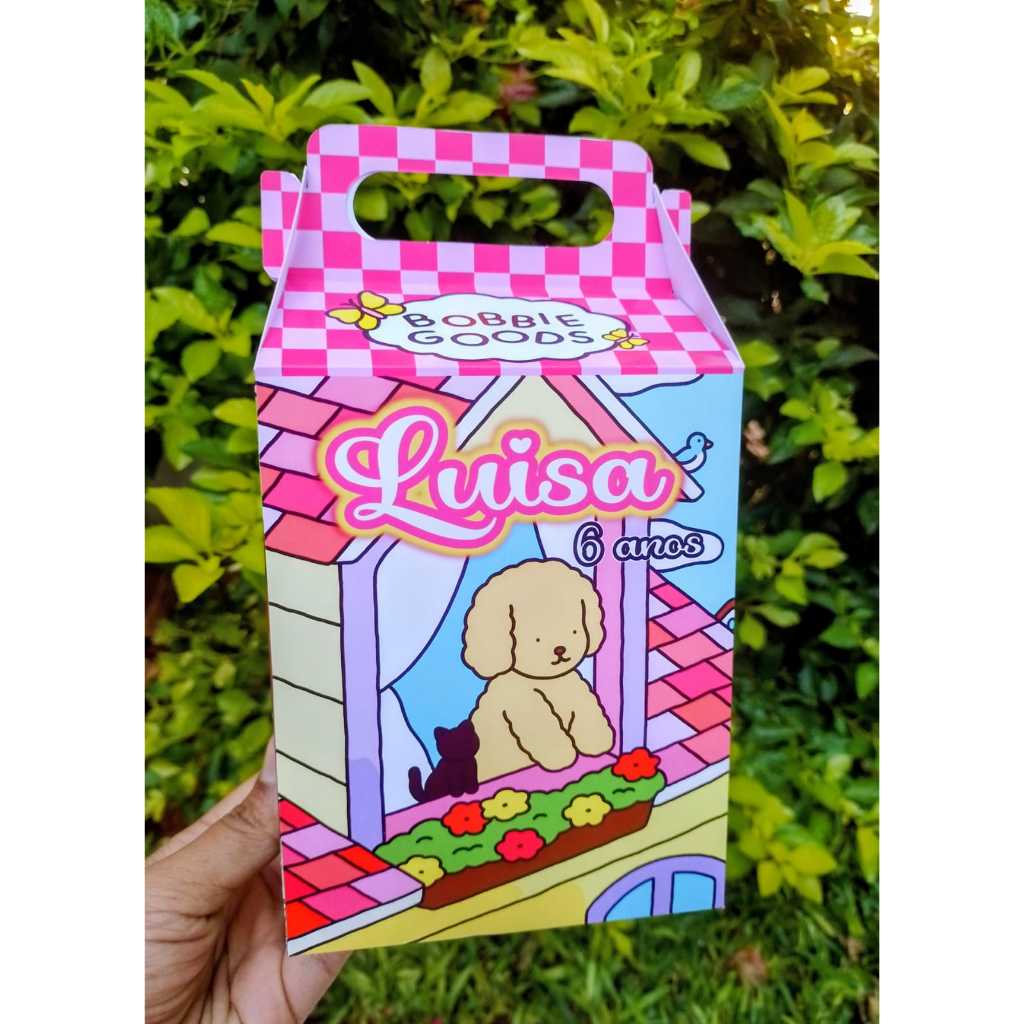 Kit Caixas Surpresa Maletinhas Personalizadas Tamanho G - Ursinho - Lembrancinha - Aniversário - Sacolinha Surpresa