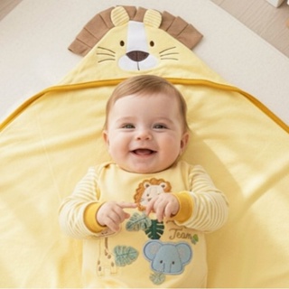 Kit Saída Maternidade Amarelo Safari 3 PÇS/Macacão Avulso em Oferta na Shopee