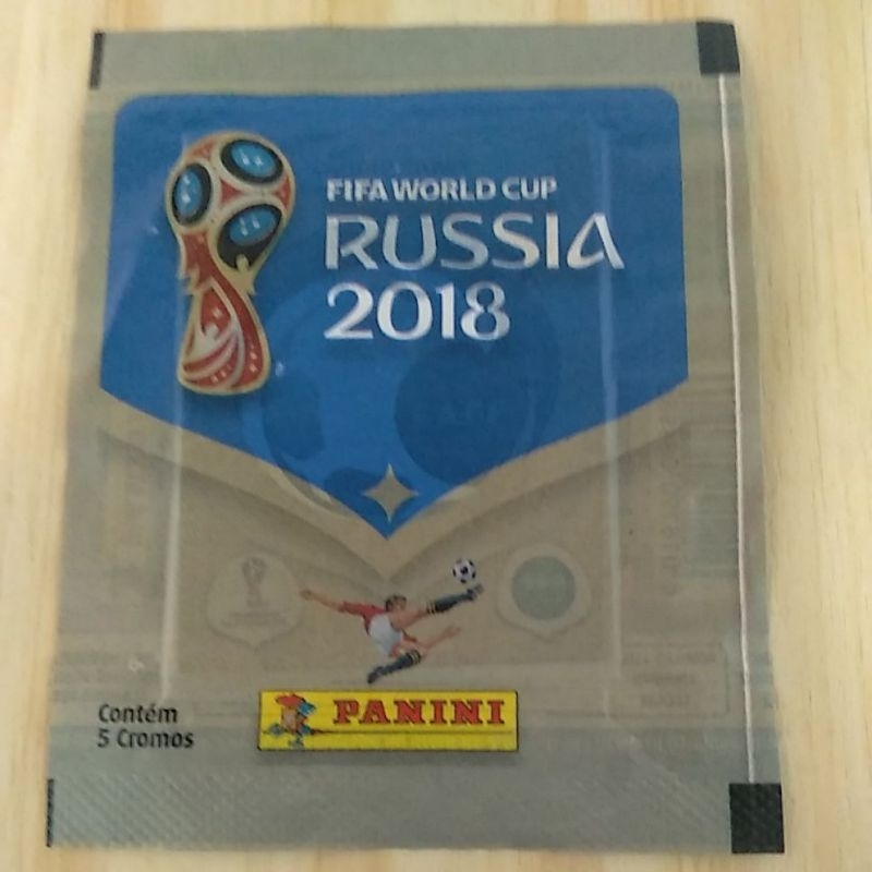Envelope Lacrado Copa 2018 com o Escudo da Arabia Saudita na frente