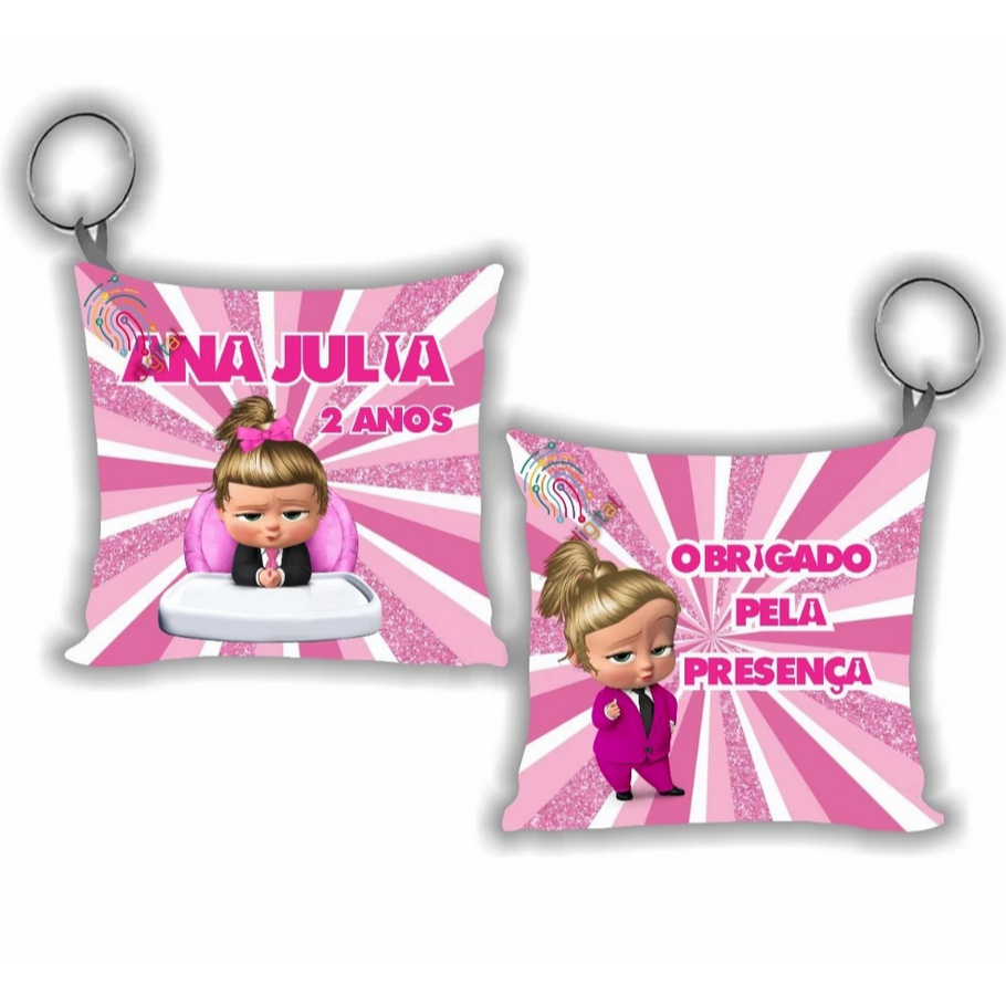 Almochaveiros Lembrancinha Aniversário Poderoso Chefinho Personalizado