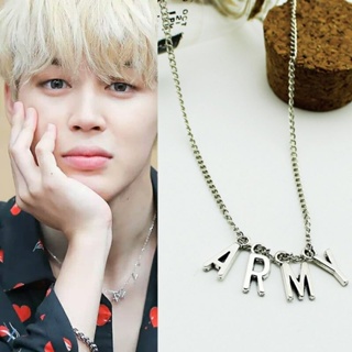 Colar ARMY/BTS/Kpop/Dorama/coração de dedo/Gargantilha/Moda coreana/Jimin/Jungkook/Jhope/Suga/Nanjoon/Taehyung/Jin em Oferta na Shopee