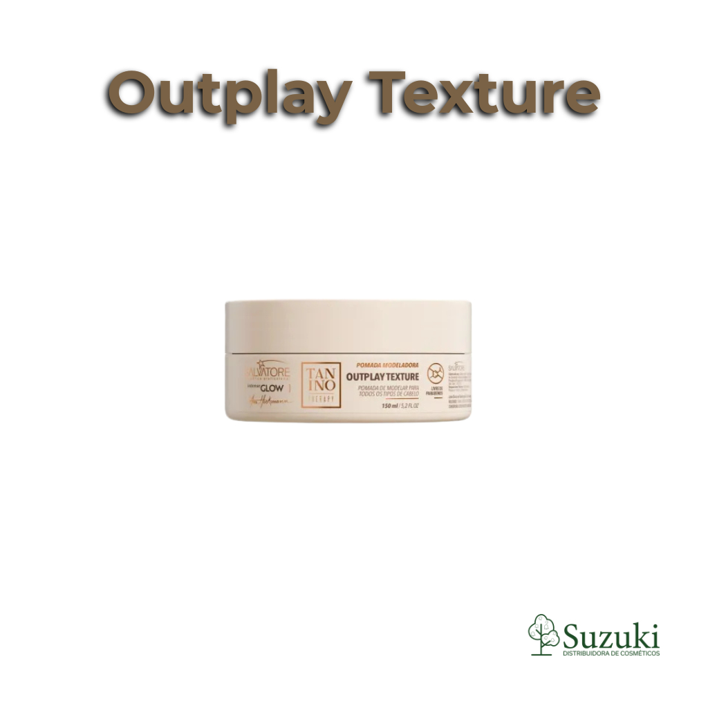 Outplay Texture Glow Pomada Modeladora - Salvatore 150ml