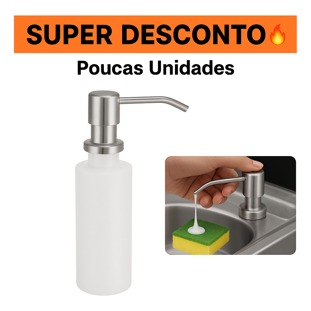 Dispenser de Detergente Embutido: Onde Comprar | BuscaProdutos