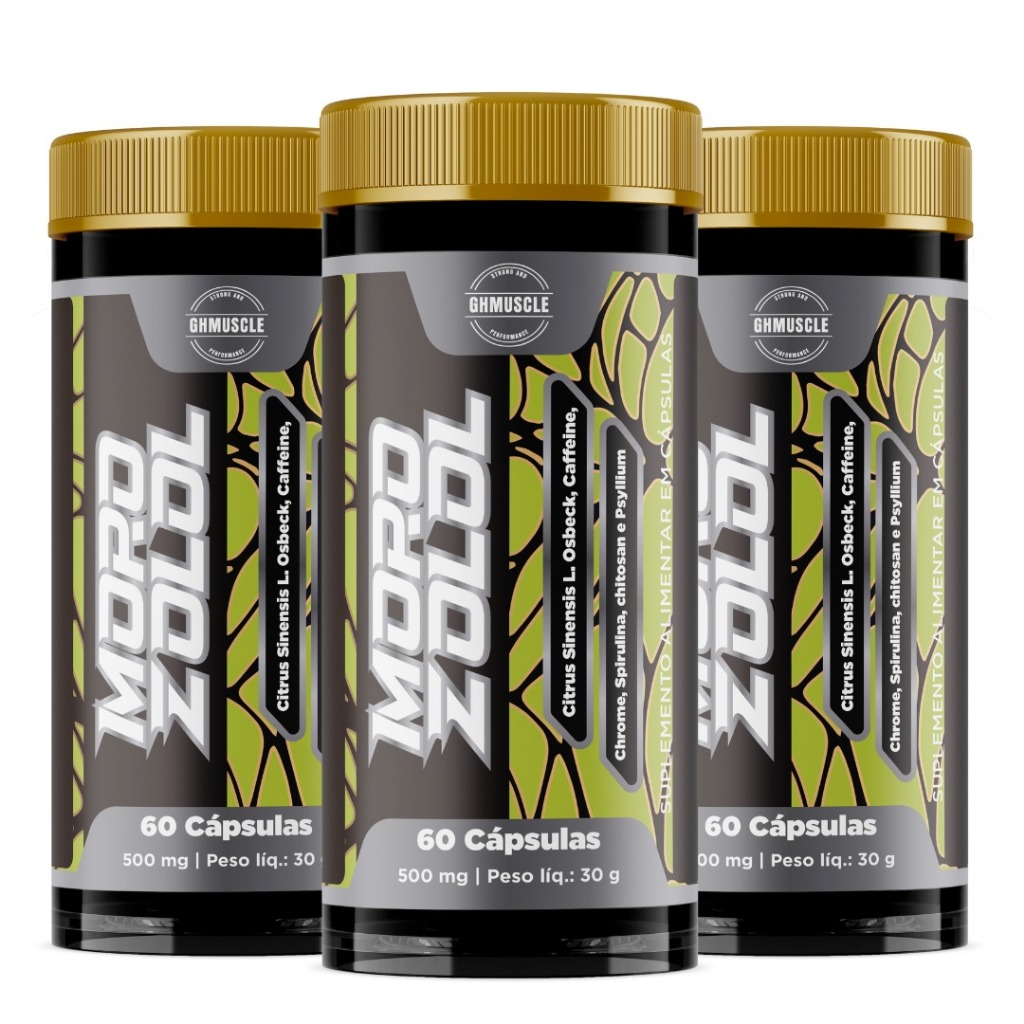 3 Morozolol - Laboratório Ghmuscle