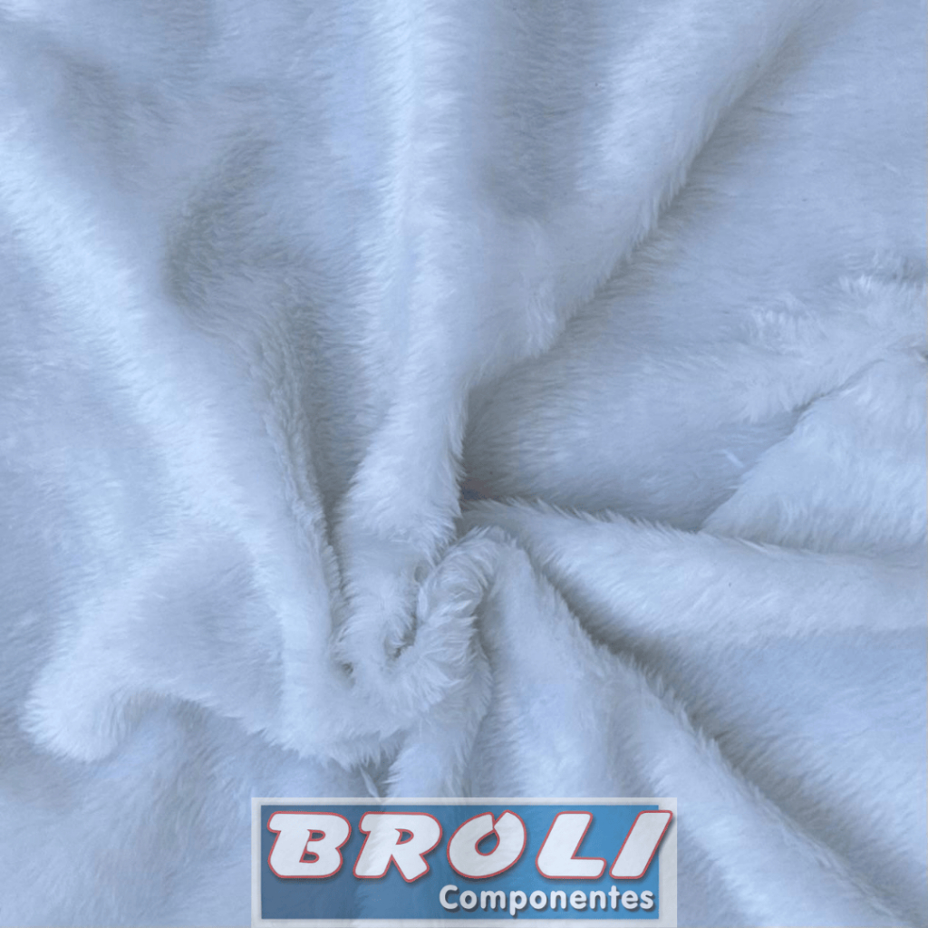 PROMOÇÃO Tecido Pelúcia Pelo Médio 12mm Pelican- Artesanato Decoração Roupas Cases Fantasia 1,55mt Larg