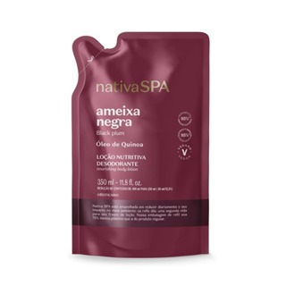 Nativa SPA Ameixa Negra Loção Hidratante Corporal Refil 350ml em Oferta na Shopee
