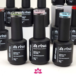 Esmalte em Gel Polish SEM HEMA Risa 15g em Oferta na Shopee