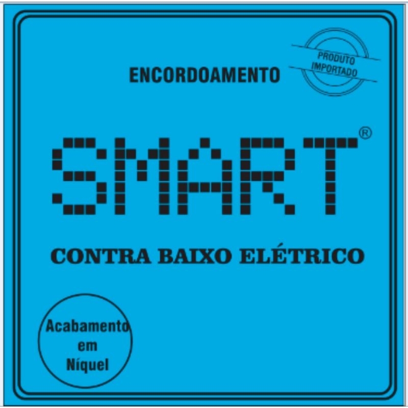 ENCORDOAMENTO PARA CONTRA BAIXO SMART NÍQUEL 5 CRD
