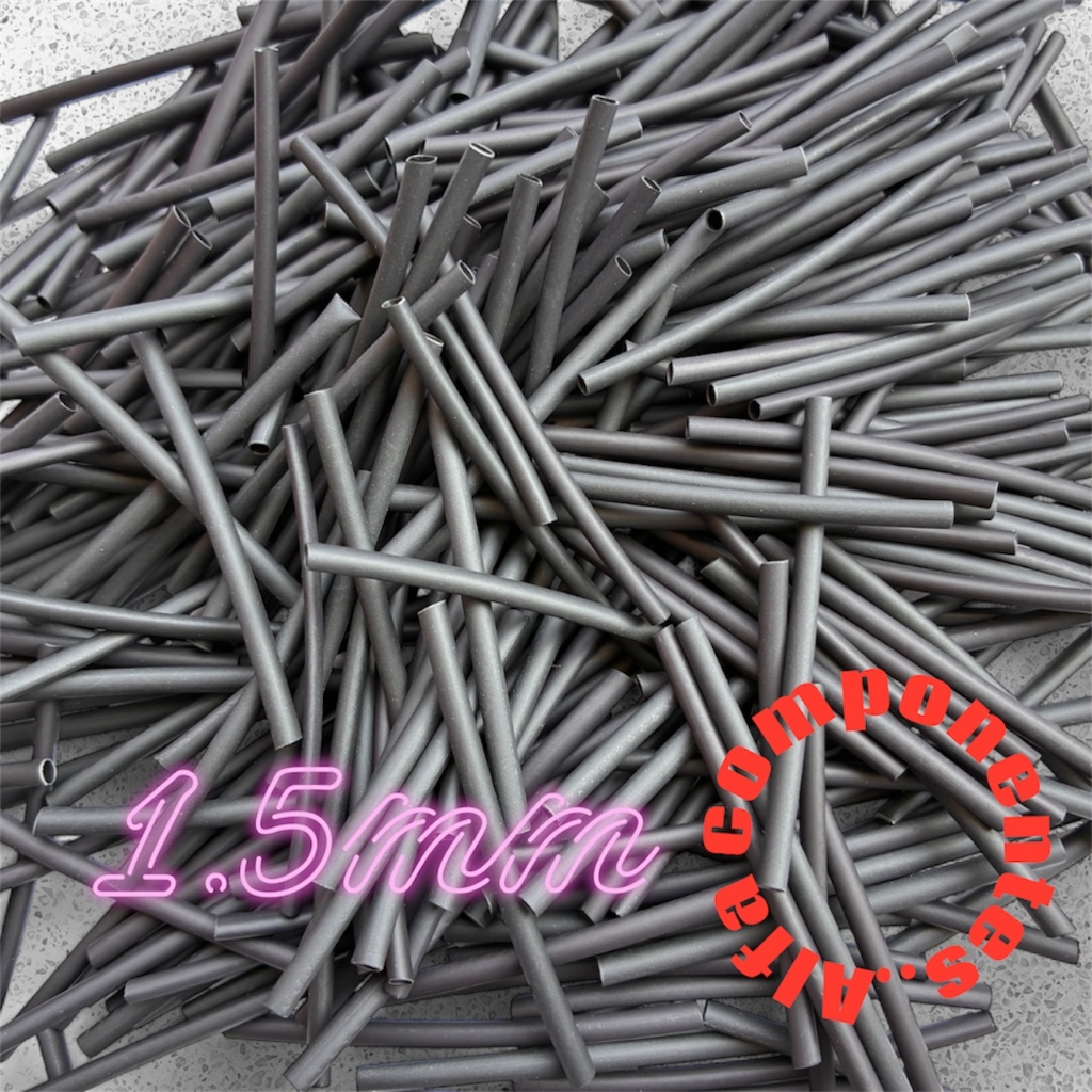 Tubo Termo Retrátil  Espaguete retrátil Kit 600 Pçs cor preto