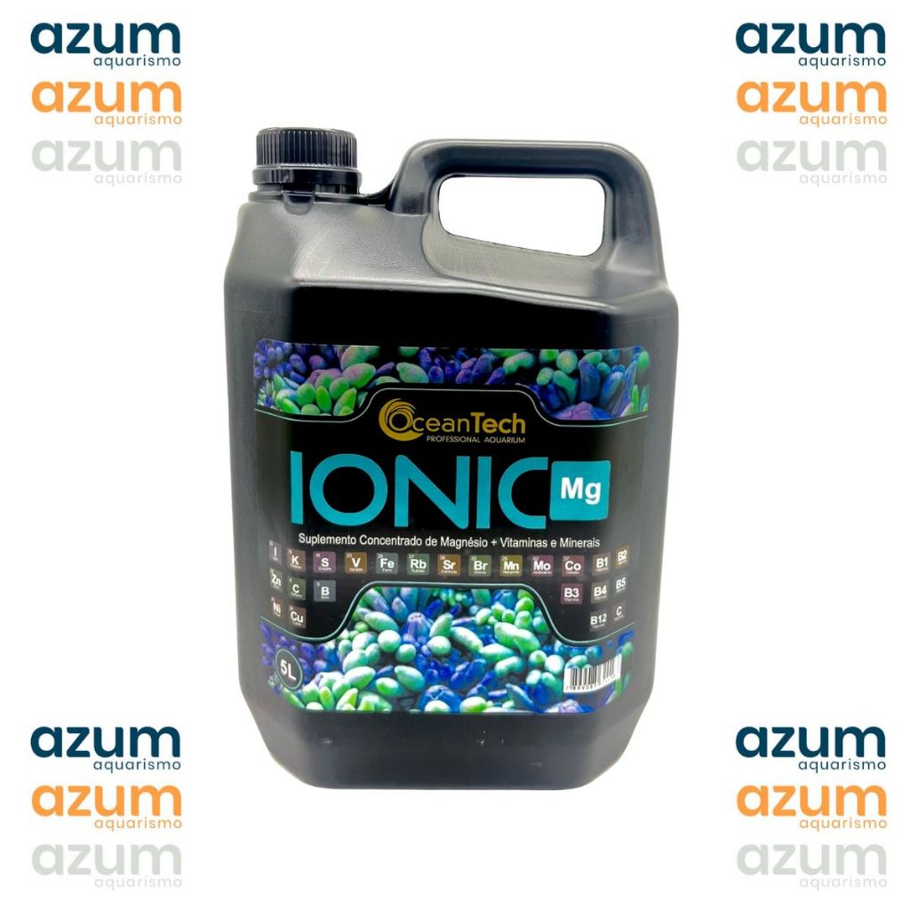 Ocean Tech Ionic Mg – Suplemento de magnésio p/ aquário marinho; eleva Mg; ideal p/ corais