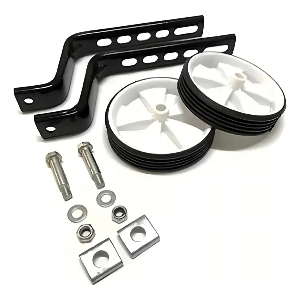 Roda Lateral Rodinha Aço Bicicletas Aro 12 Ao 20 Rodinha Paco