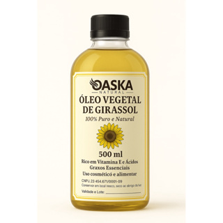 óleo de girassol 100% puro 500ml em Oferta na Shopee