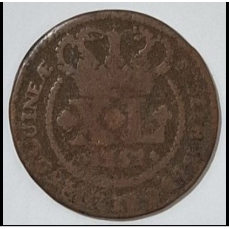 Moeda XL Réis 1757 Brasil Colônia D.José I (Cobre) - BC